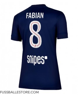 Günstige Paris Saint-Germain Fabian Ruiz #8 Heimtrikot Damen 2025-26 Kurzarm